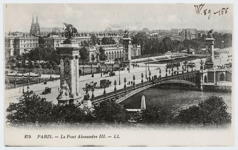Paris - Le pont Alexandre III
