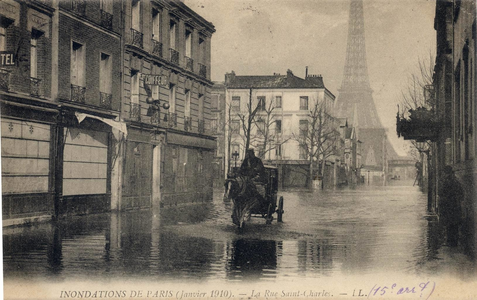 Paris rue Saint-Charles 1910