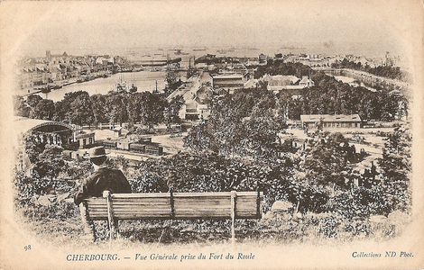 Cherbourg - Vue générale prise du Fort du Roule