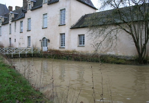 Manoir de Saint-Armel - Inondations de janvier 2008