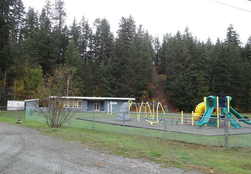 L'école primaire de Blackwater Creek à D'Arcy