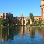The Palace of Fine Arts - San Francisco : le lac