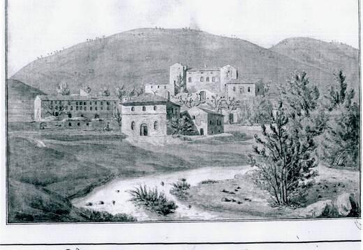 Château de Dardennes en 1827