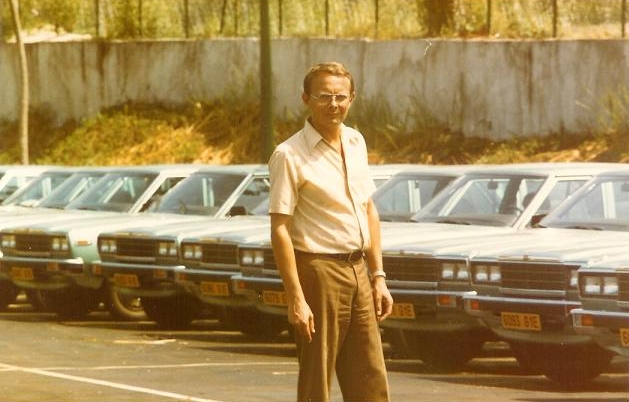 35 voitures de location pour le FMI a Libreville 1981